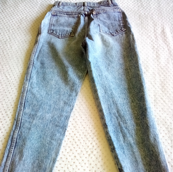 Vintage 80s Stonewashed Rio High-rise retro Jeans - Picture 9 of 13